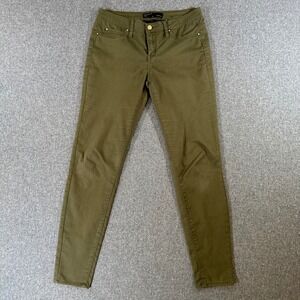 RW&CO Jegging Womens M Natalie Olive Green Stretch Slim Fit Pants